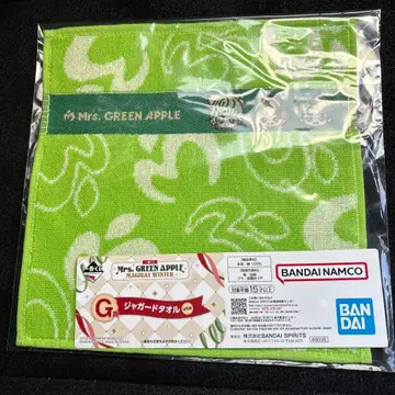 Mrs. GREEN APPLE 제일복권 G상 자카드 타월 오오모리 모토키