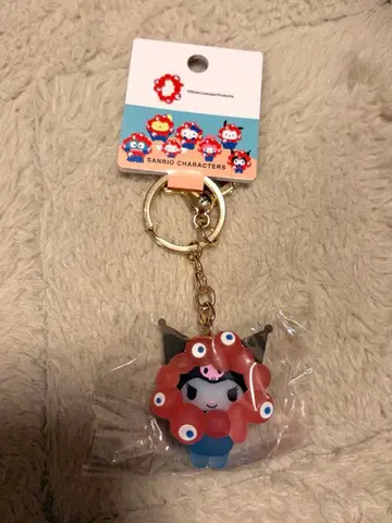 만박 쿠로미 산리오 미야쿠미야쿠 클리어 컬러 마스코트 키링