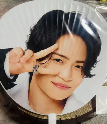 timelesz 키쿠치 후마 FAM 점보 부채