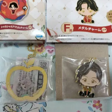 미세스 그린애플 제일복권 EF상 메탈 참 아크릴 참