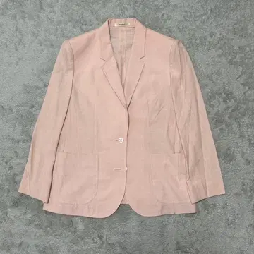 DAKS 테일러드 자켓 9호 핑크 싱글 레이온 CB91