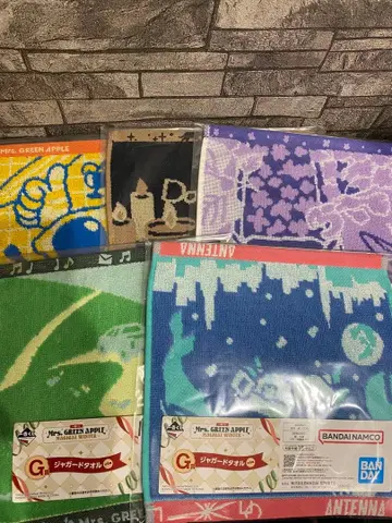 G상 Mrs. GREEN APPLE 미세스 제일복권 자카드 타월 x 5