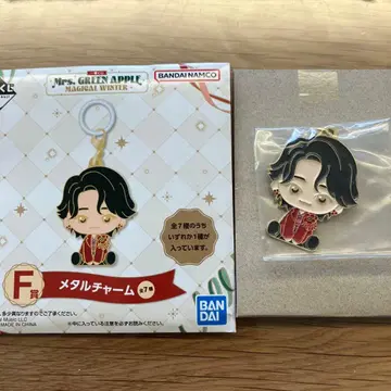 제일복권 Mrs. GREEN APPLE 메탈 참 F상