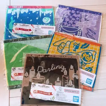 제일복권 Mrs. GREEN APPLE G상 자카드 타월 5종 세트