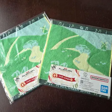 Mrs. GREEN APPLE 자카드 타월 2장 세트