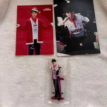 M리그샵 사사키 히사토 크리스마스 엽서 특전 아크릴 스탠드