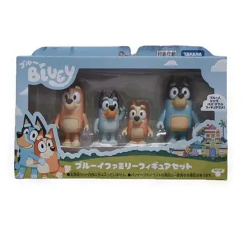 [무료배송] 타카라토미 블루이 패밀리 피규어 세트 BLUEY 4체