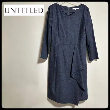 UNTITLED 언타이틀 로니 트위드 원피스 사이즈 2 울
