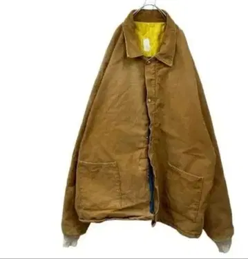 초 빅 사이즈! 빈티지 덕 자켓 버튼 포함