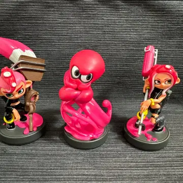 amiibo 스프라툰 문어 3체 세트