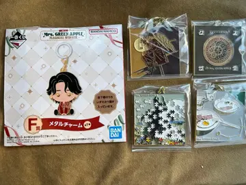 제일복권 Mrs. GREEN APPLE F상 메탈 참 4종 세트