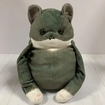 T 지압 봉제 인형 고양이 하치와레