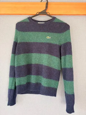 LACOSTE 스트라이프 스웨터 34 사이즈