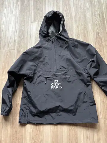 kiu 블랙 나일론 자켓