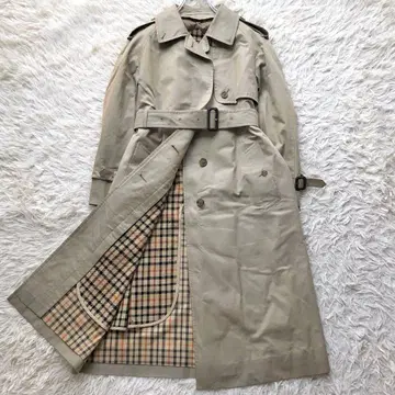 [ 부속품 완비 ] 닥스 트렌치코트 베이지 롱 벨트 라이너