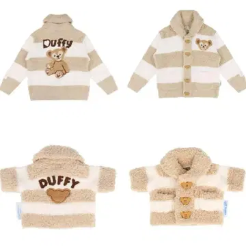 새상품 도쿄디즈니씨 젤라또피케 더피 코스튬 가디건