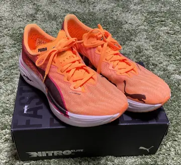 puma 디비에이트 엘리트 3 파이어 글로우 26.5cm