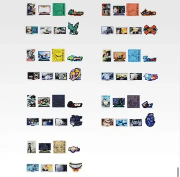 제일복권 히로아카 -더욱 저 너머로- L상 스티커 세트 컴플리트