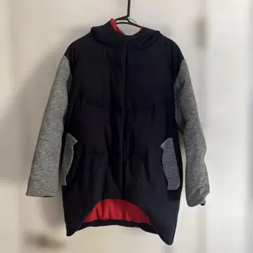 츠모리치사토 다운 코트 cat's 캐츠 네이비 M 사이즈 아우터