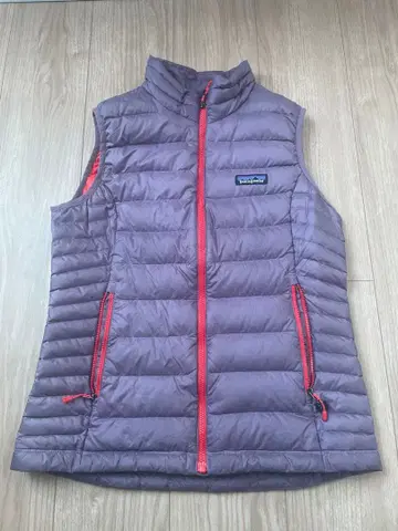 Patagonia 여성용 다운 베스트 S 퍼플