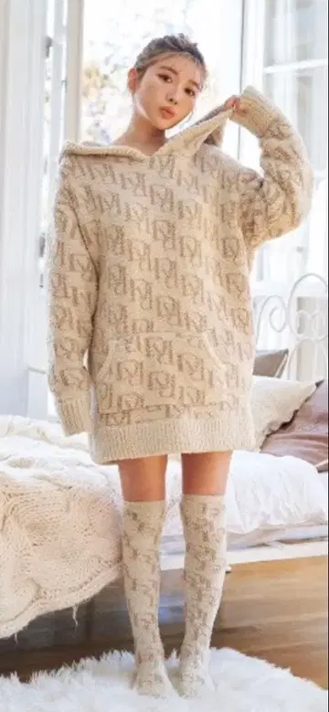 새상품 Darich 마쉬멜로우 후디 룸웨어 세트