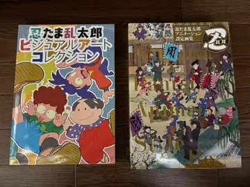 닌타마 란타로 비주얼 아트 컬렉션 애니메이션 설정화집 세트