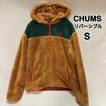 CHUMS 참스 리버서블 엘모 후디 지퍼 후드티 부비 S