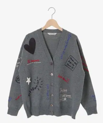 TORRAZZODONNA 해피 자수 가디건