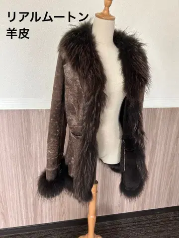 리얼 무스탕 코트 무스탕 코트 여성용