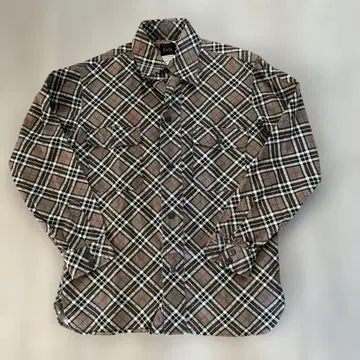 EVIS 긴팔 체크 셔츠 초기 에비수