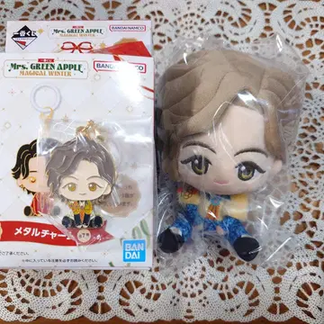 제일복권 Mrs. GREEN APPLE 봉제 인형 참 후지사와 료카