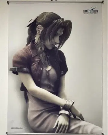 파이널 판타지 VII 월 스크롤 포스터 에어리스