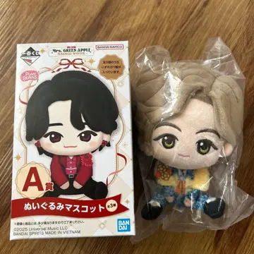 미세스 그린애플 1번 복권 봉제 인형 마스코트 A상 후지와라 료카