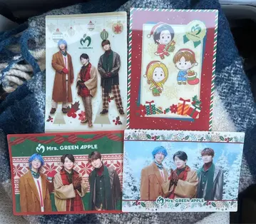 Mrs. GREEN APPLE 오리지널 비주얼 시트 4종 미세스