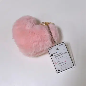 NiziU 하라주쿠 Threads 콜라보 하트 키링