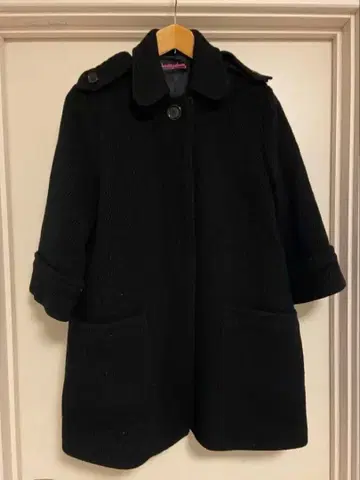 울 코트 하프 기장