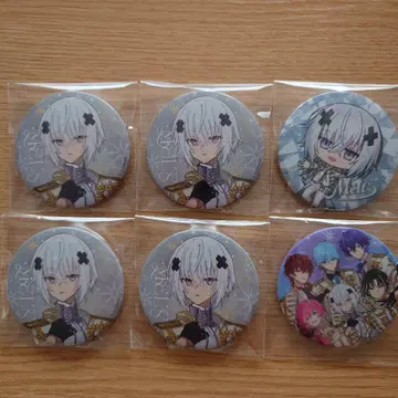 메르토 군 1주년 기념 캔뱃지 6개 세트