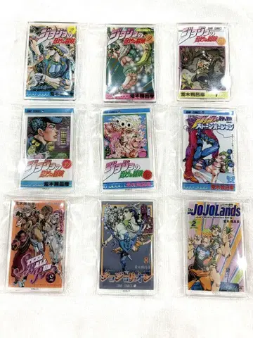 죠죠 월드 한정판 코믹스 표지풍 아크릴 마그넷 컴플리트