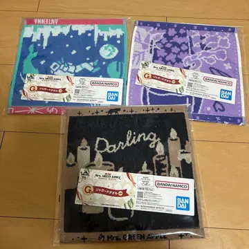 Mrs. GREEN APPLE 제일복권 자카드 타월 3종 라일락