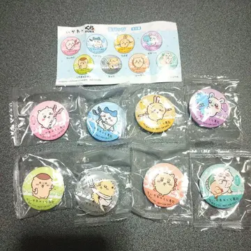 치이카와 (먼작귀) 쿠라스시 콜라보 (캔뱃지) 컴플리트