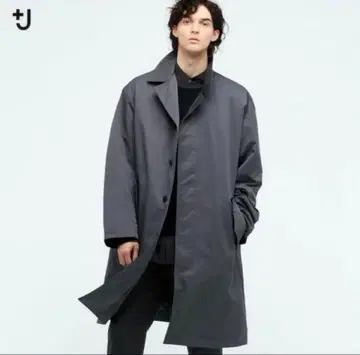 UNIQLO+J 패디드 오버사이즈 스텐카라 코트 질 샌더