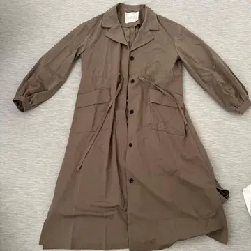 Andemiu 브라운 트렌치코트