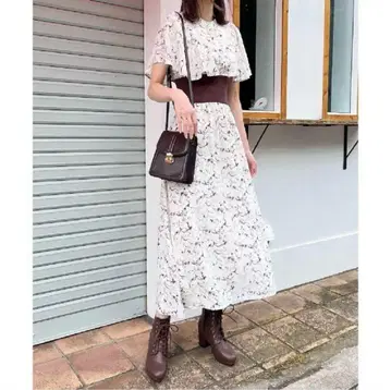 MAJESTIC LEGON 플라워 롱 원피스 여성용