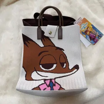 시마무라 주토피아 여성용 니트백 토트백