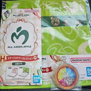 Mrs. GREEN APPLE G상 자카드 타월 E상 참 H상