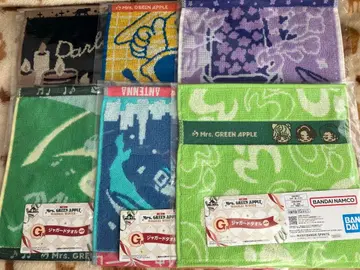 제일복권 미세스 G상 자카드 타월 전 6종 컴플리트