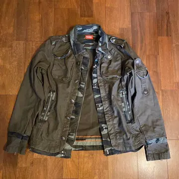 00s 아카이브 카모 밀리탈리 y2k 재킷