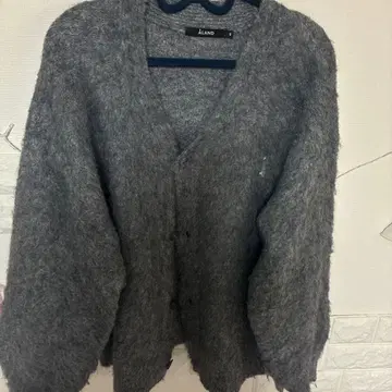 한국 ALAND 가디건 오버 사이즈