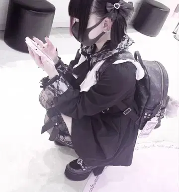 디어마이러브 레이스 겹침 하트 버클 벨트 원피스 긴팔 유메텐보