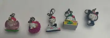 지역 한정 키티 스트랩 5종 세트